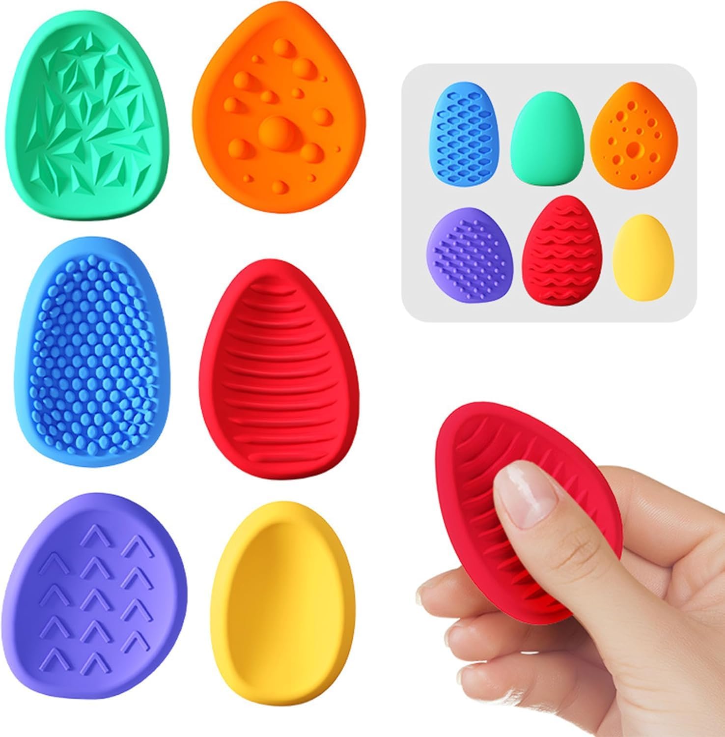 Brinquedo Sensorial de Silicone Antiestresse